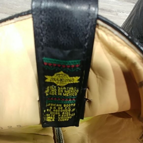 African Western Boots Size 8 - Picture 7 of 8